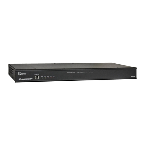 Crestron 3 Series User manual