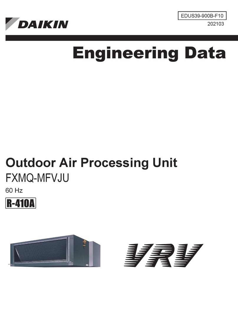 Daikin VRV Series Dimension Guide