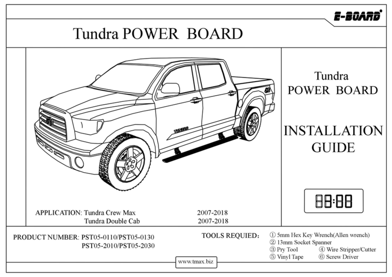 T-MAX POWER BOARD PST05-0110 installation guide