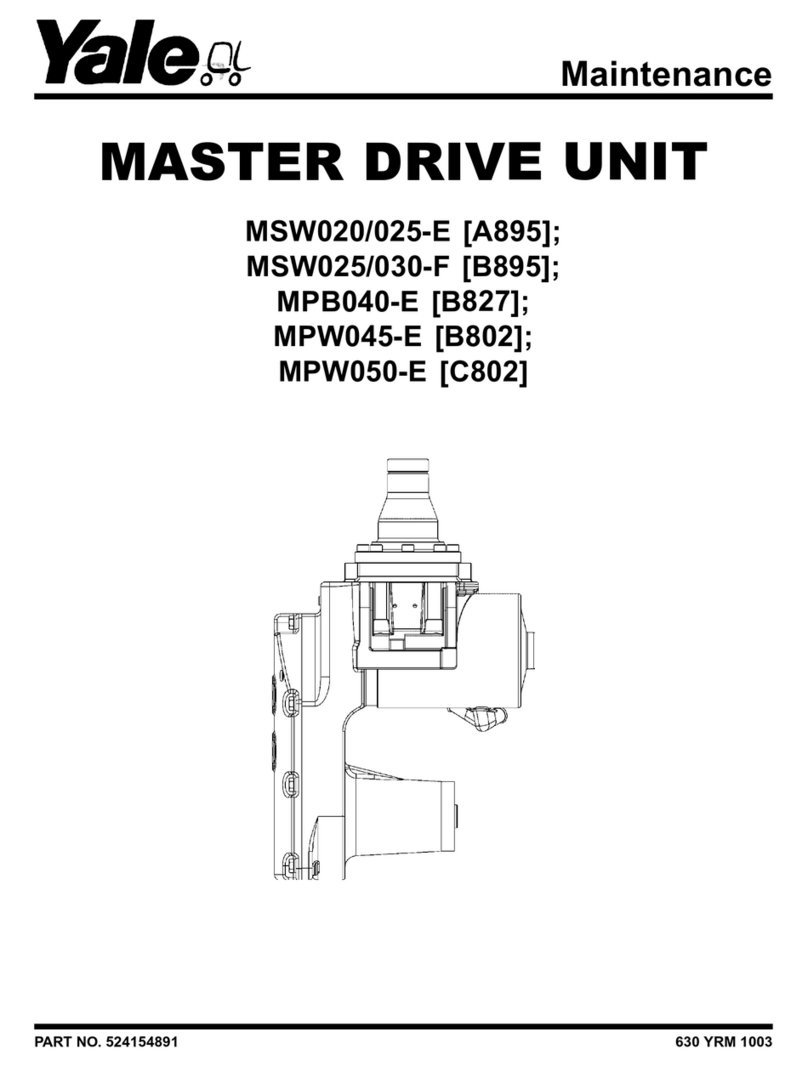 Yale MSW030-F maintenance