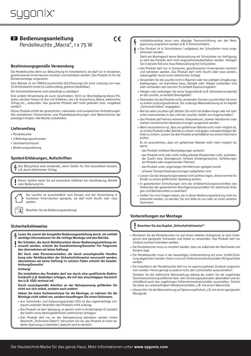 Sygonix Macra operating instructions