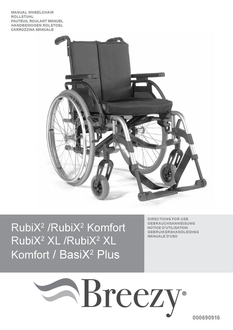 Sunrise Medical Breezy RubiX2 Manual