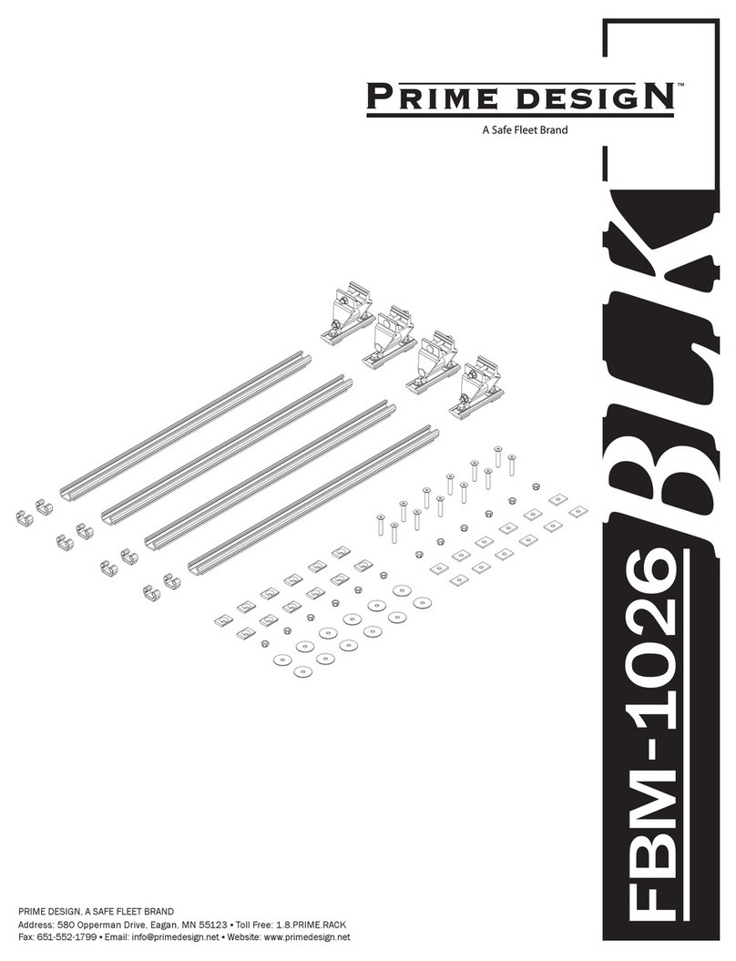 Safe Fleet Prime Design FBM-1026-BLK Assembly manual