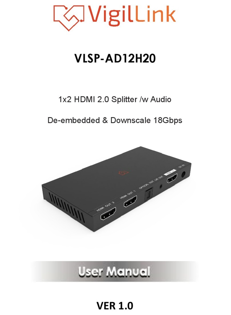 VigilLink VLSP-AD12H20 user manual