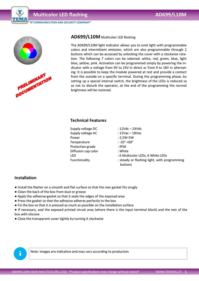 tema AD699/L10M quick start guide