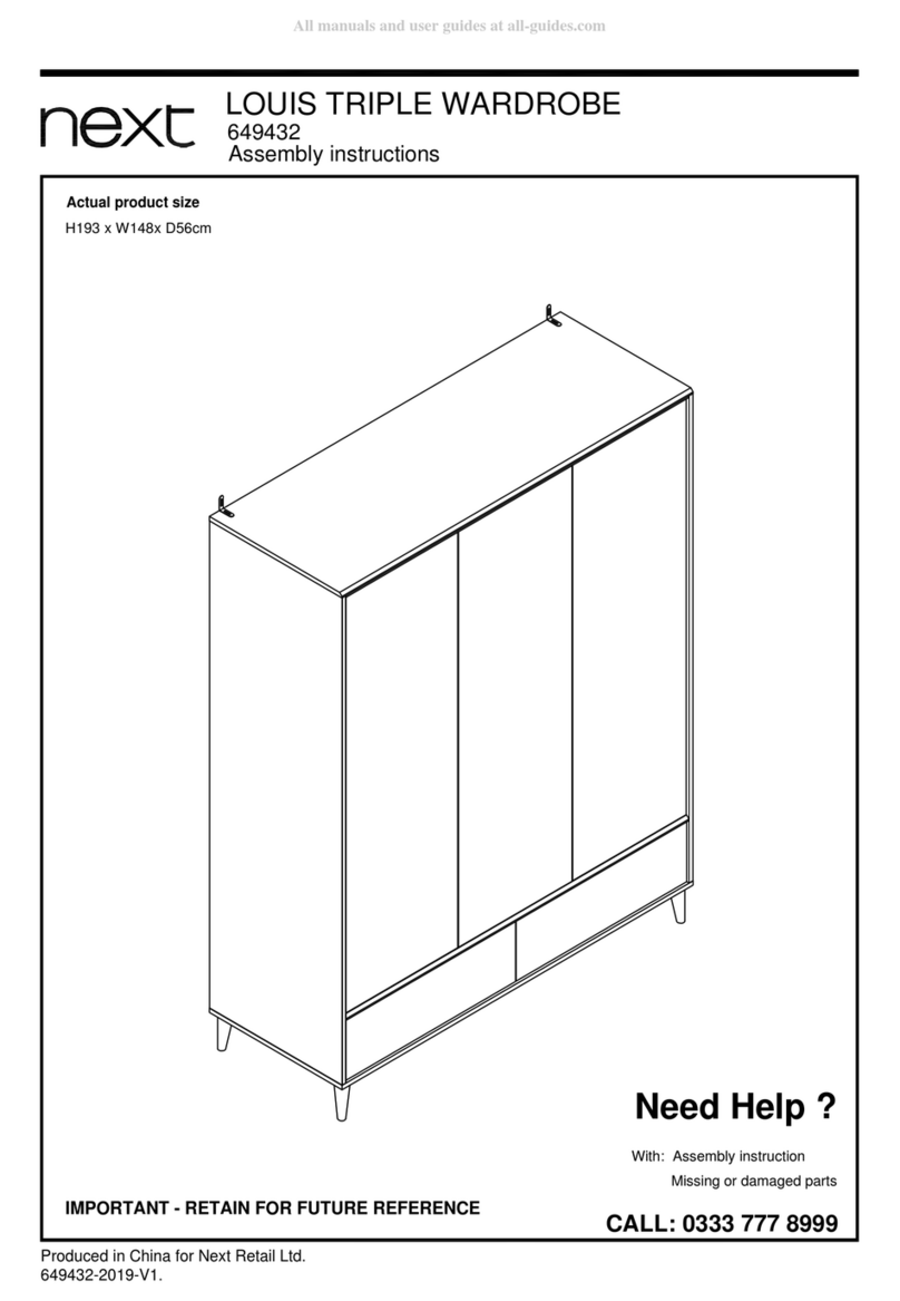 Next LOUIS 649432 Assembly instructions