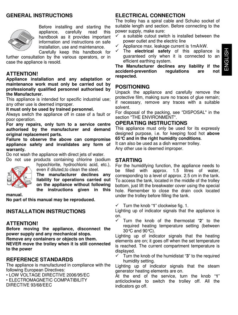 Electrolux Professional 351156 General instructions