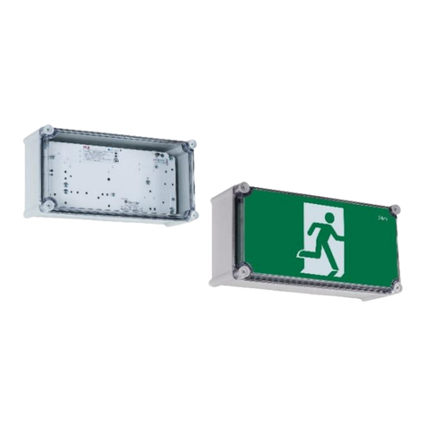 Clevertronics L10 Weatherproof LED Exit Installation and operating instructions