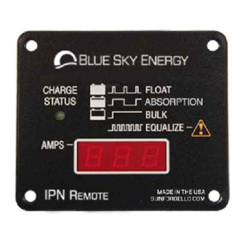 Sunforce BLUE SKY ENERGY IPN Remote User manual