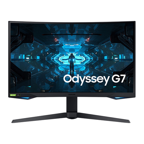 Samsung Odyssey G7 LC27G7 T Series User manual
