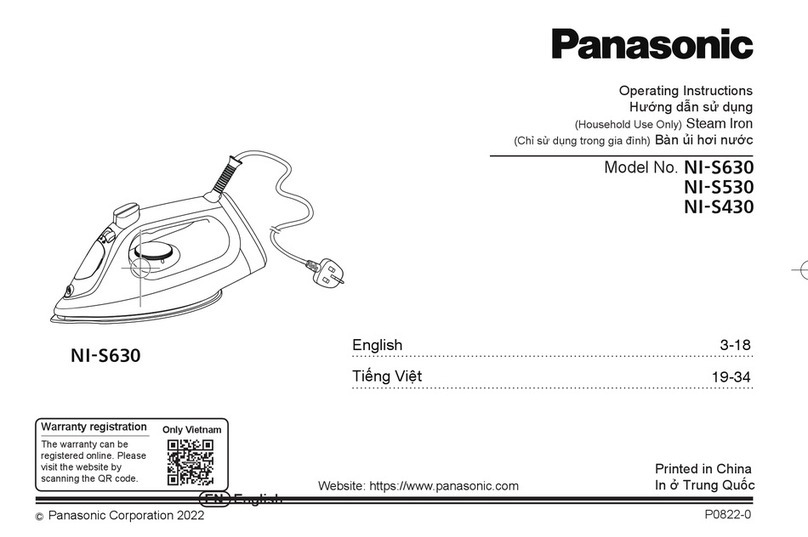 Panasonic NI-S630 User manual