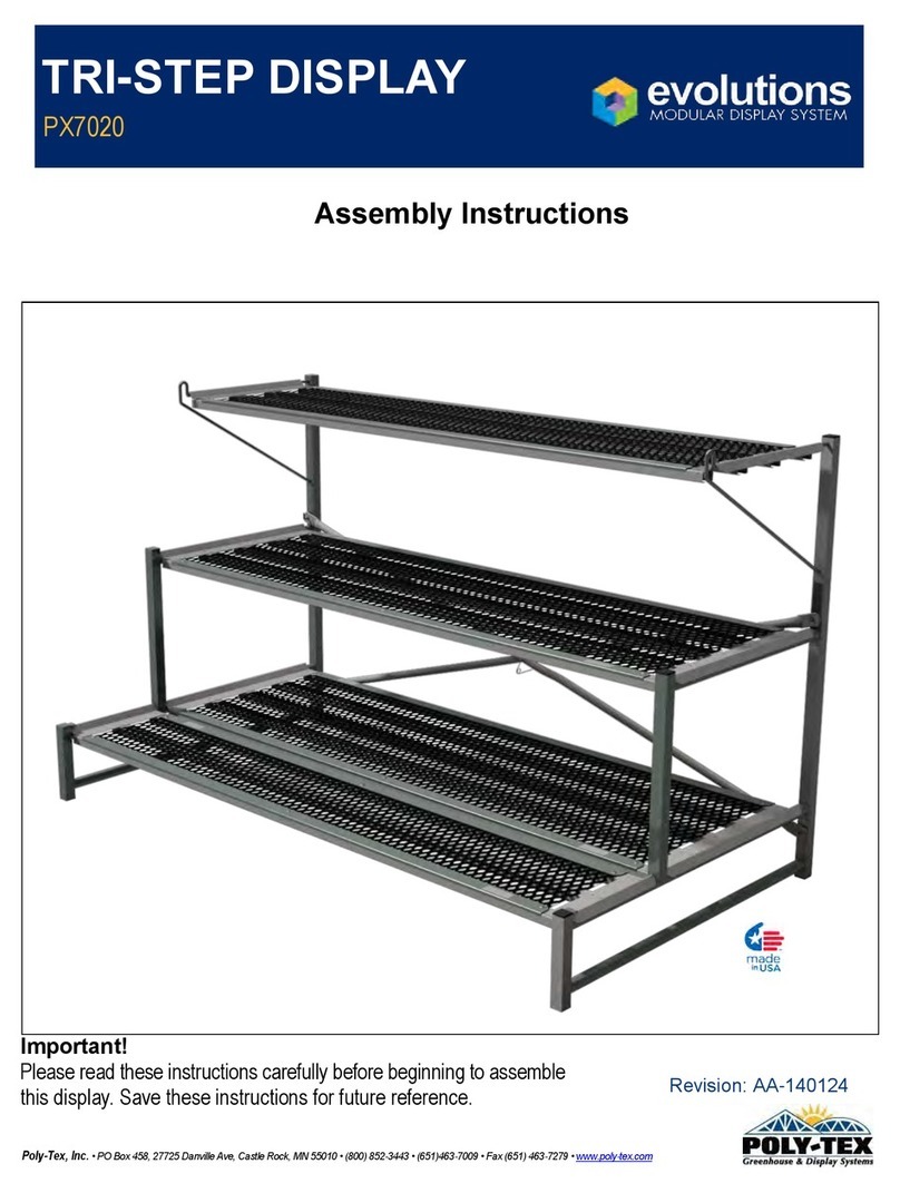 Poly-Tex evolutions PX7020 Assembly instructions