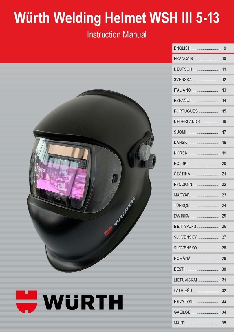 Würth WSH III 5-13 instruction manual