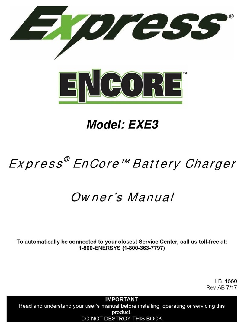 Express ENCORE EXE3 owner's manual