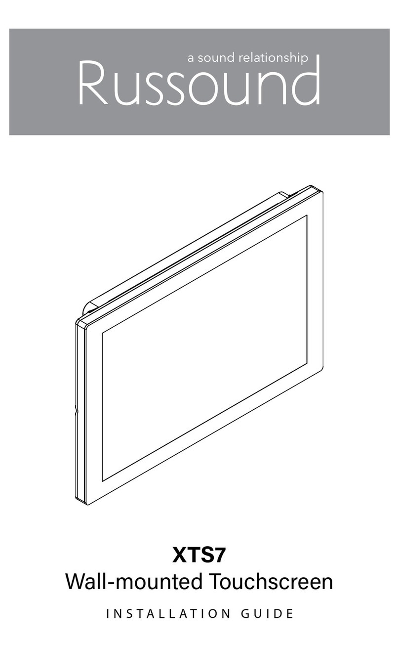 Russound XTS7 installation guide