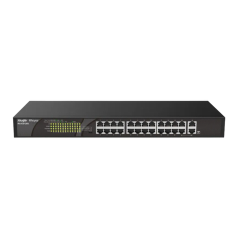 Ruijie Networks RG-ES126S User manual