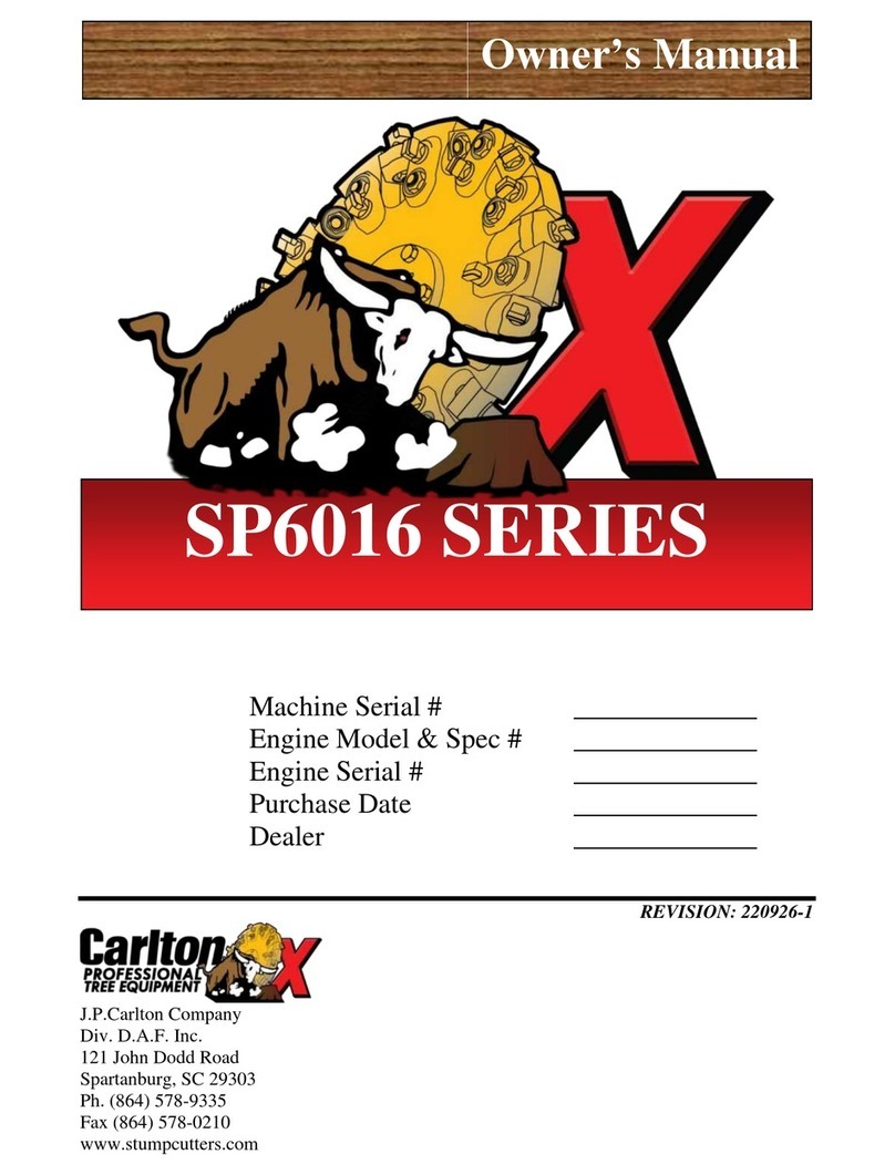 Carlton SP6016 Series owner's manual