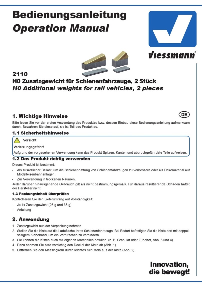 Viessmann 2110 Operation manual