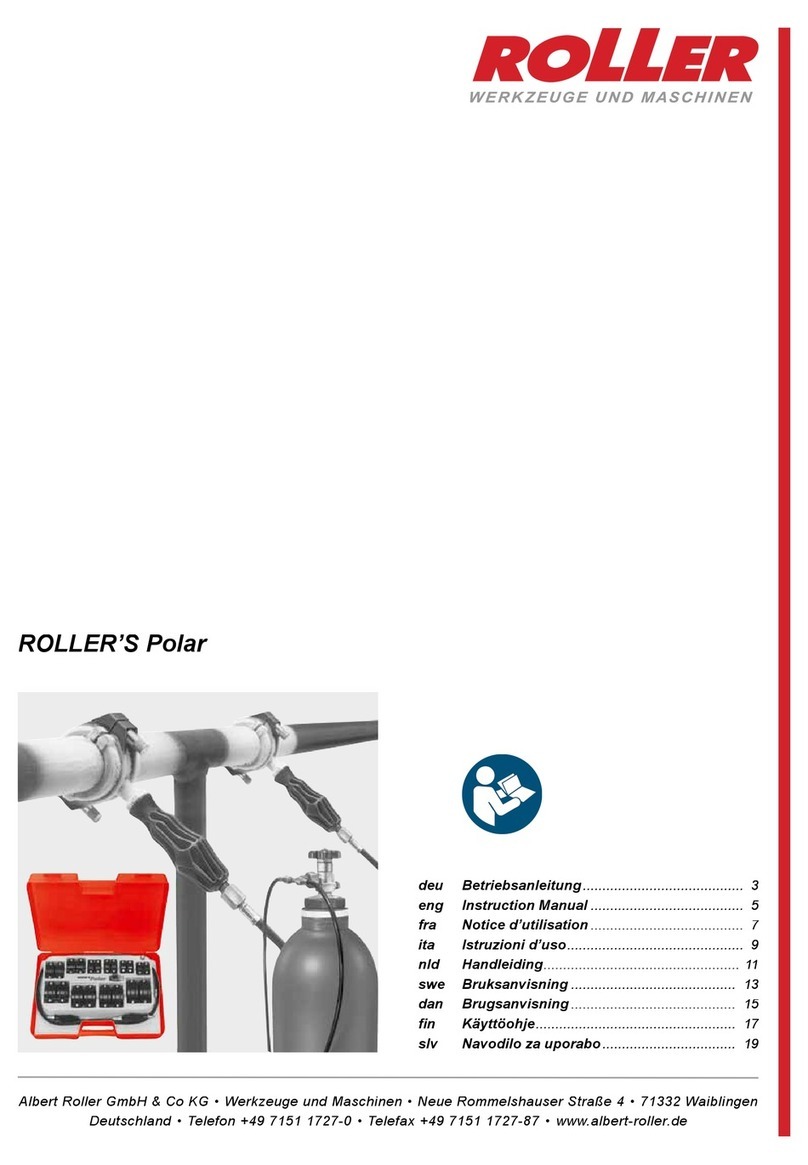 Roller Polar instruction manual