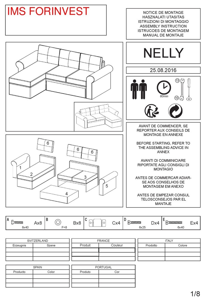 IMS FORINVEST NELLY Assembly instruction