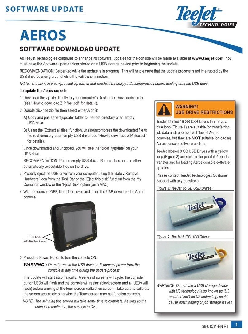 TeeJet Technologies AEROS Technical manual