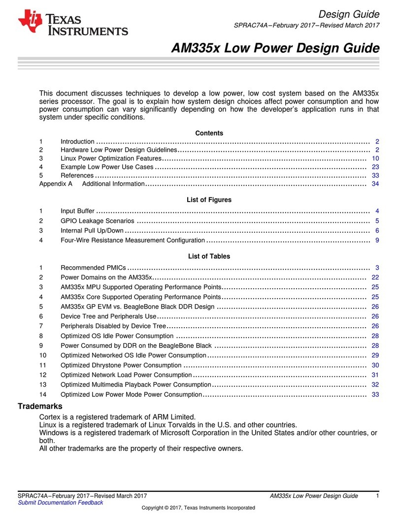 Texas Instruments AM335 Series Guide