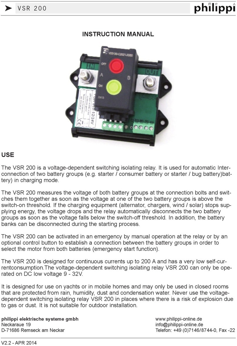 philippi VSR 200 instruction manual