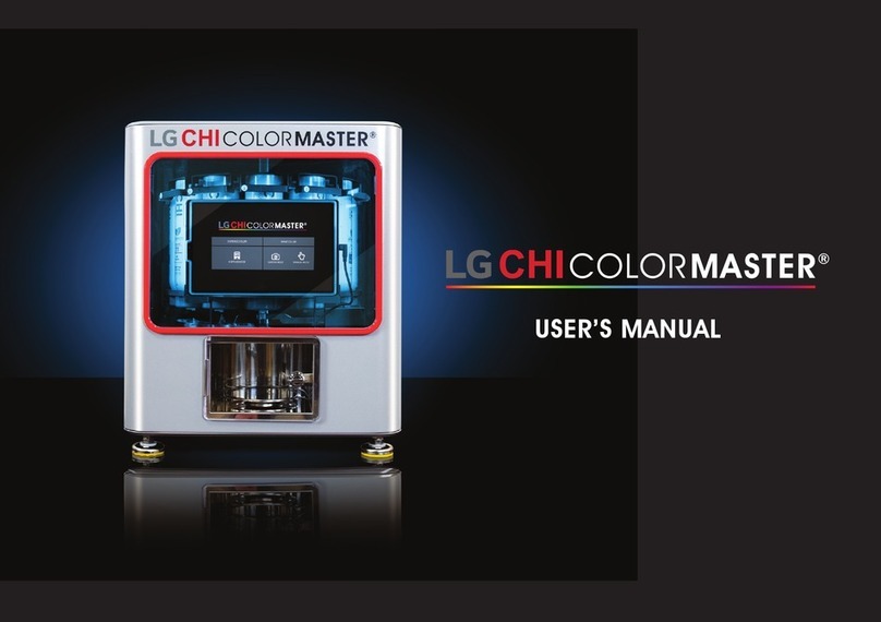 LG CHI ColorMaster User manual