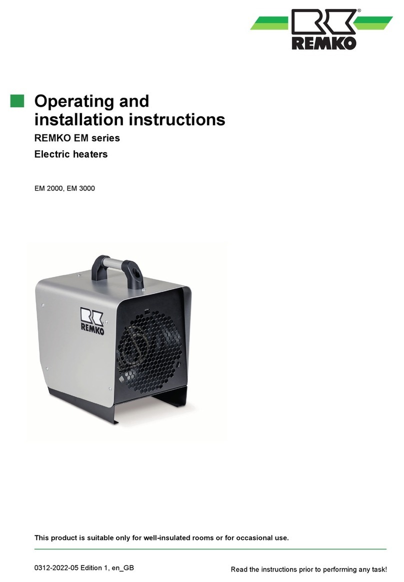 REMKO EM Series User manual