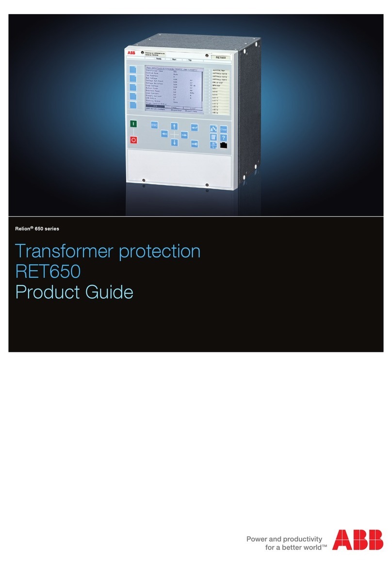 ABB RELION 650 SERIES Product guide