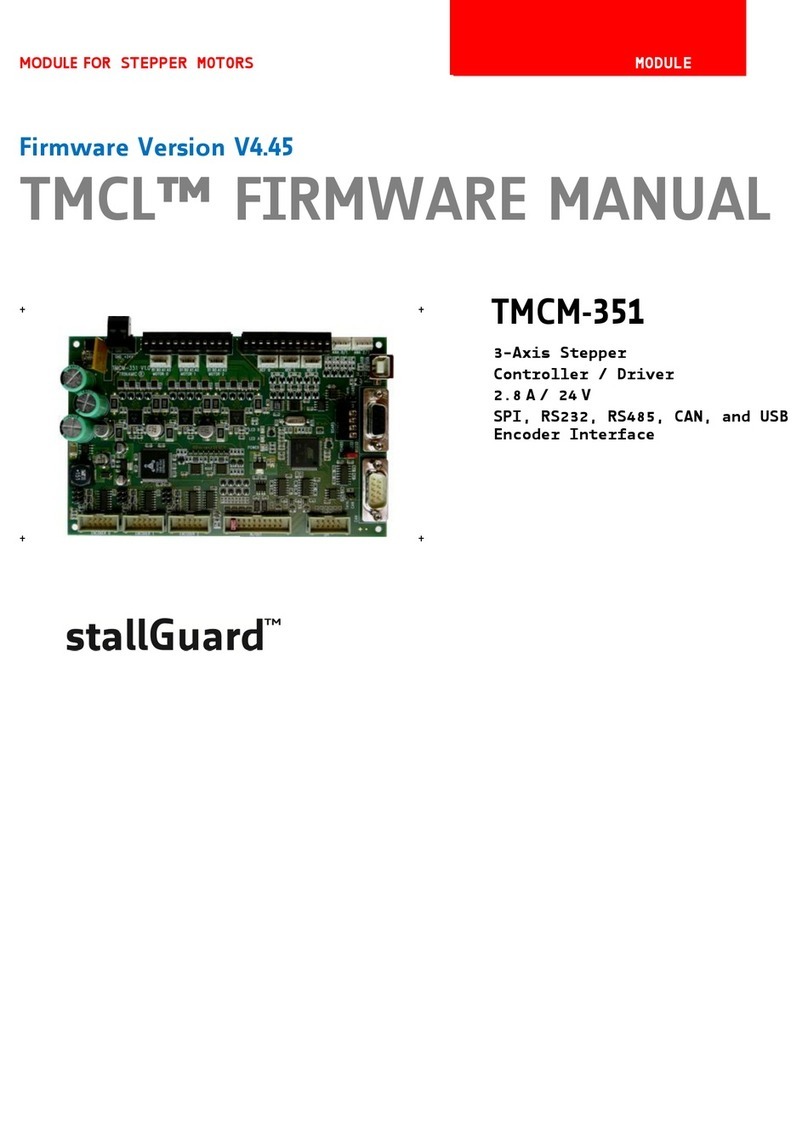 Trinamic TMCM-351 Firmware manual