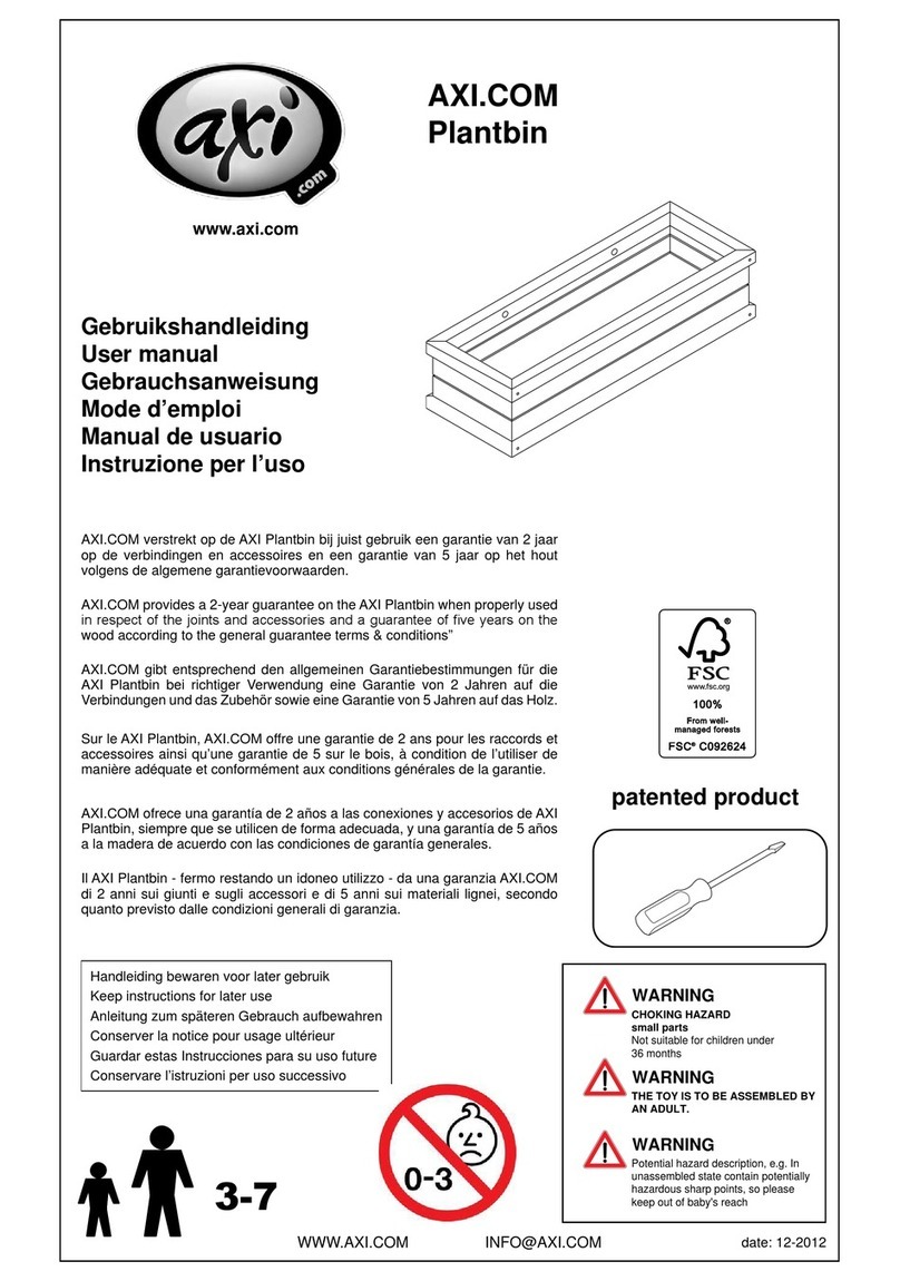 AXI.COM Plantbin user manual