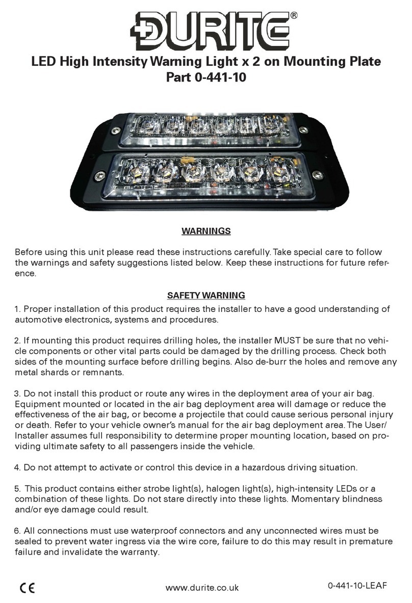 Durite 0-441-10 quick start guide