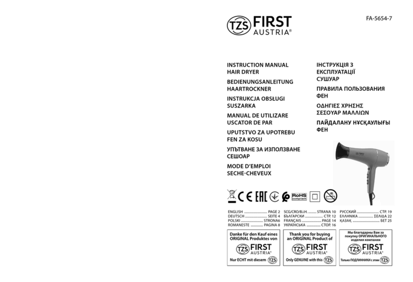 TZS First AUSTRIA FA-5654-7 instruction manual