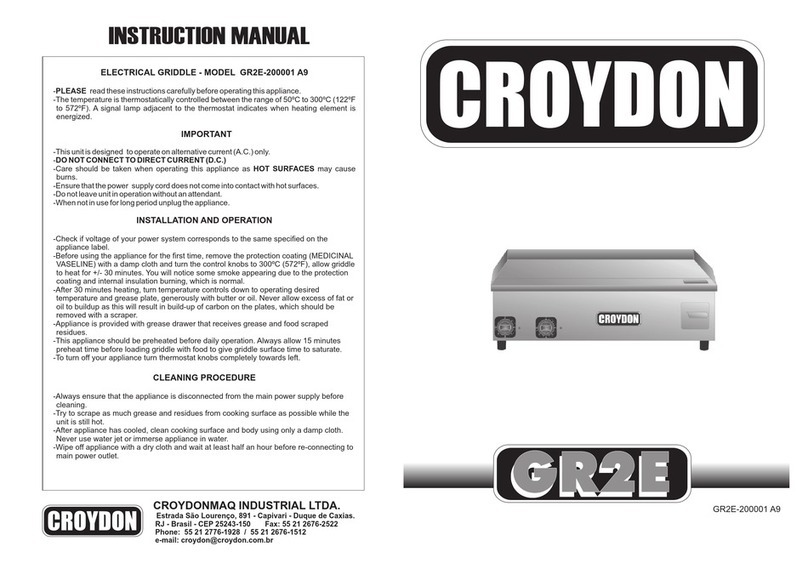 croydon GR2E User manual croydon GR2E User manual