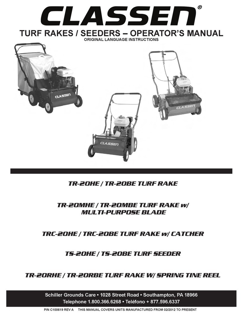 Classen TR-20HE User manual