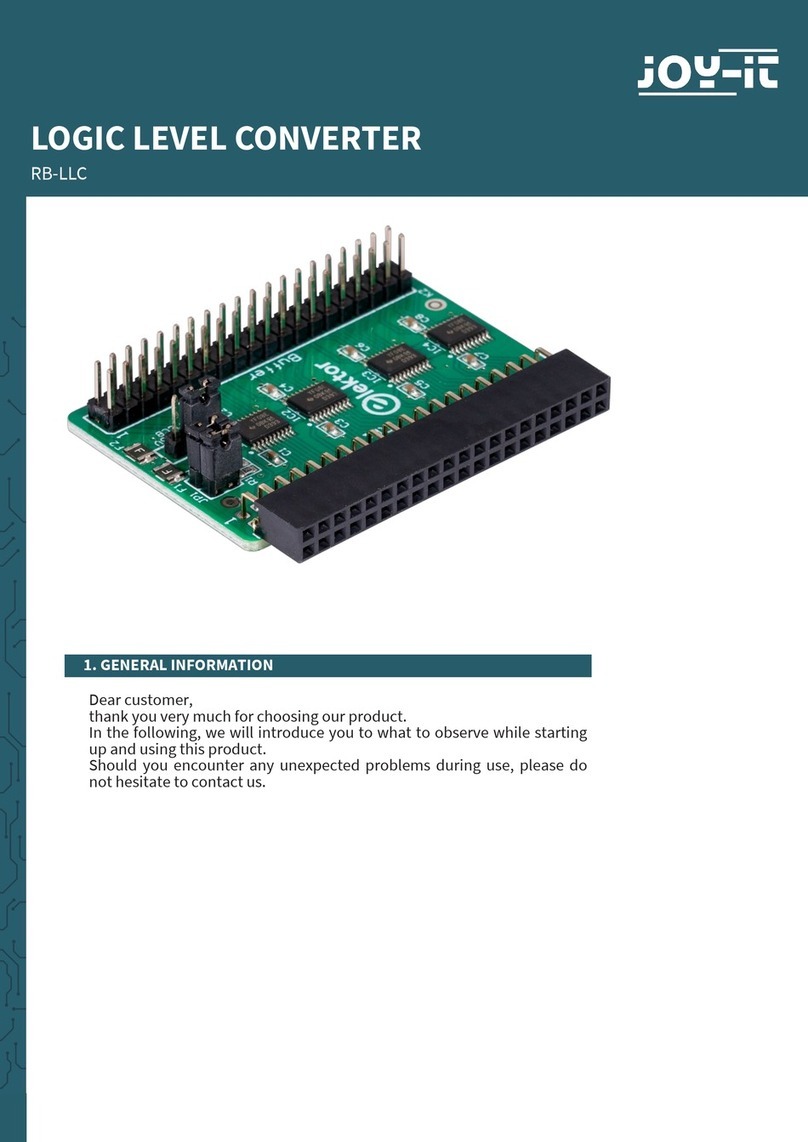 Joy-it RB-LLC User manual