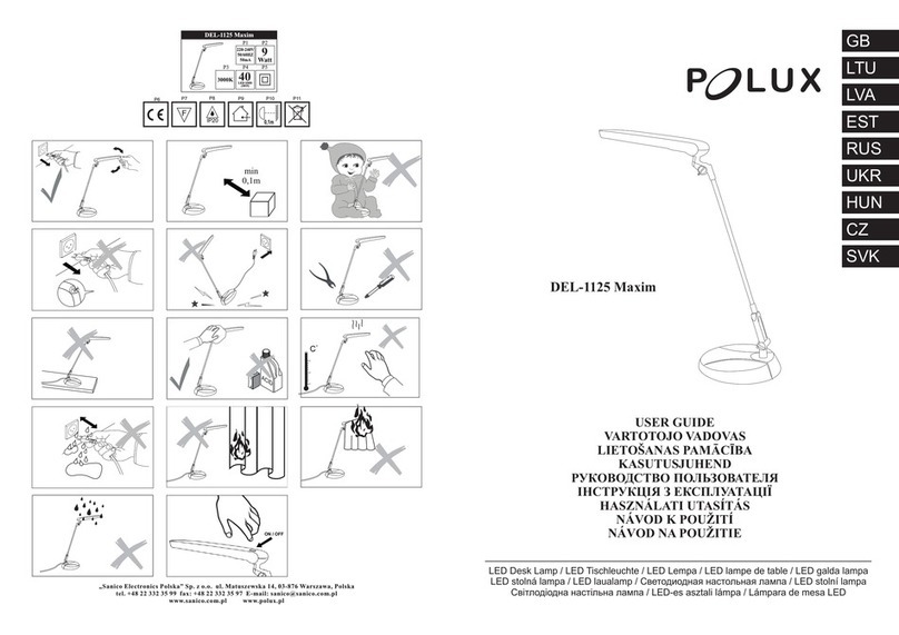 POLUX DEL-1125 Maxim user guide