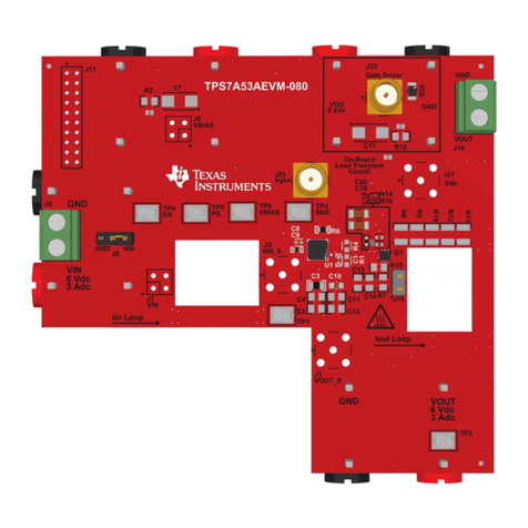Texas Instruments TPS7A53EVM-080 User manual