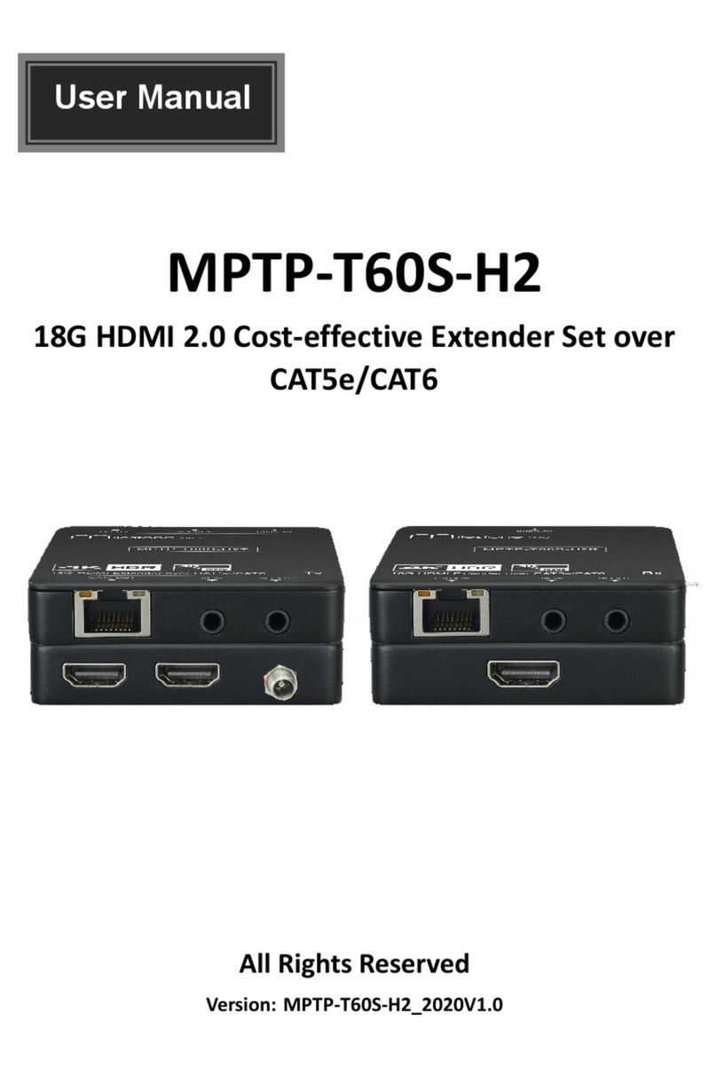Milestone pro MPTP-T60S-H2 User manual