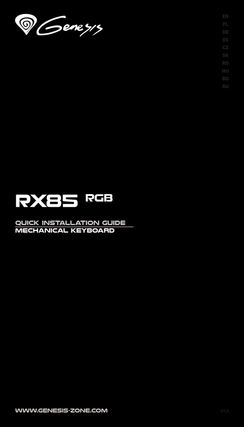 Genesis NKG-0959 Quick installation guide