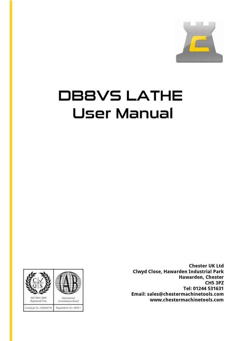 CHESTER DB8VS User manual
