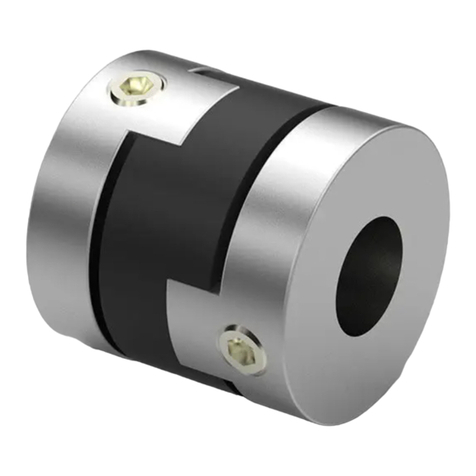 Tsubaki OLDHAM COUPLING User manual