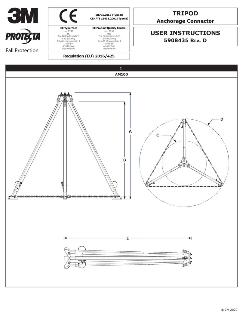 3M PROTECTA AM100 User manual