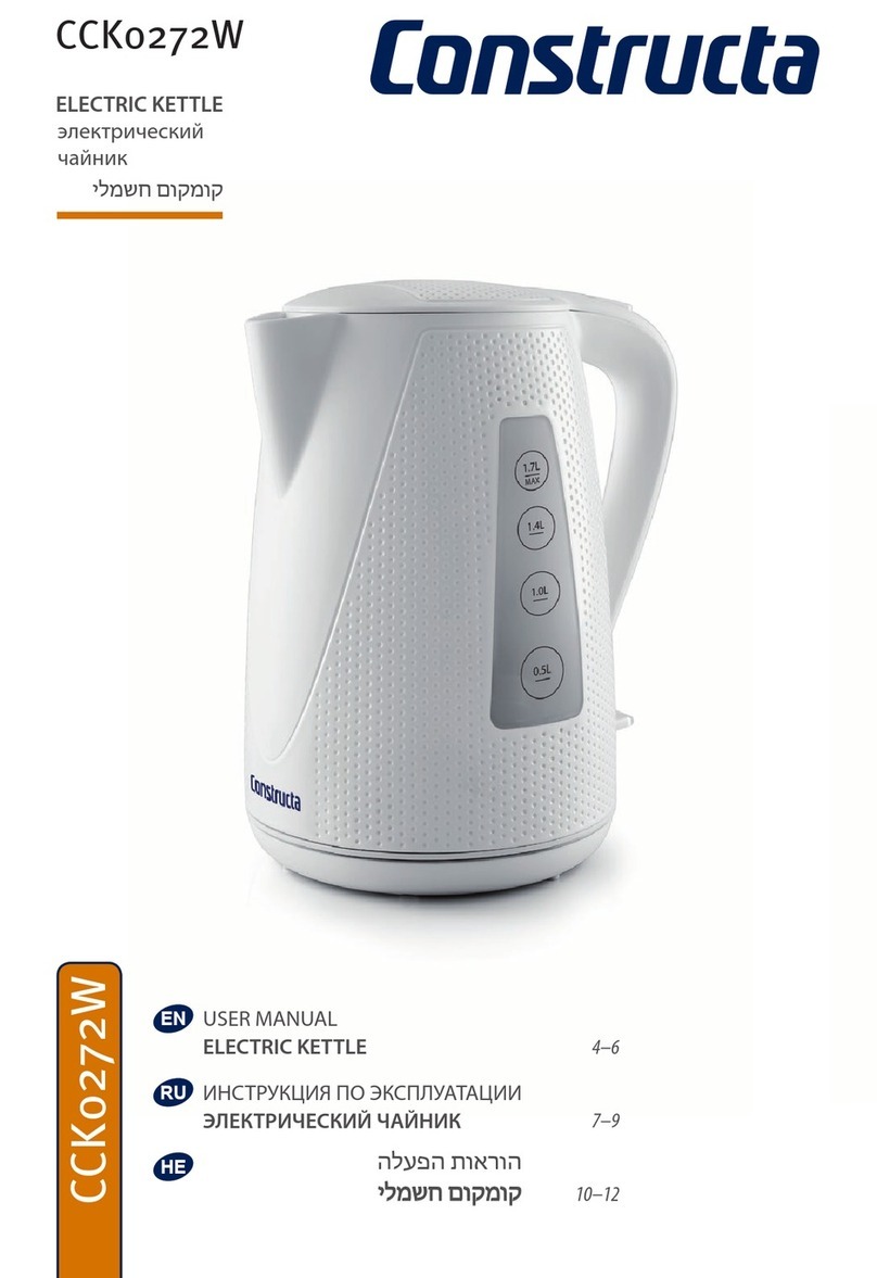 CONSTRUCTA CCK0272W User manual