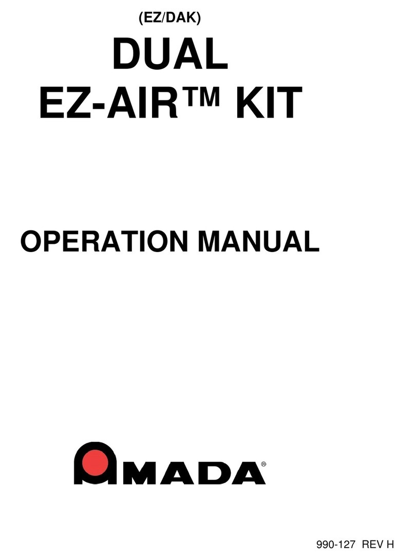 Amada EZ-AIR Operation manual