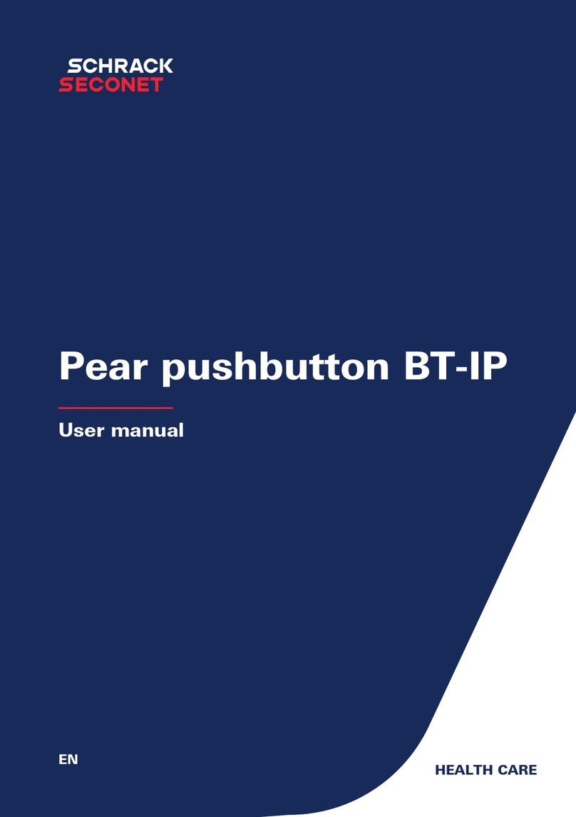 Schrack Seconet BT-IP User manual