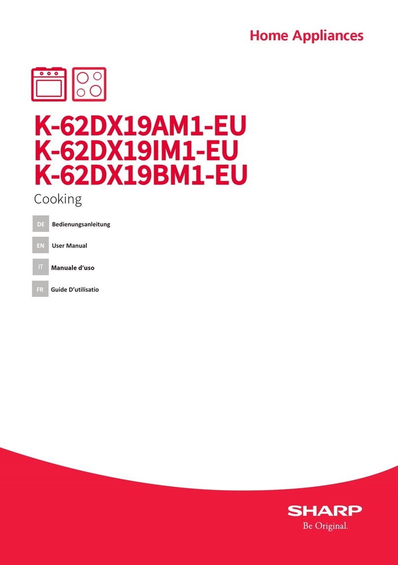 Sharp Alster2 K-62DX19AM1-EU User manual Sharp Alster2 K-62DX19AM1-EU User manual