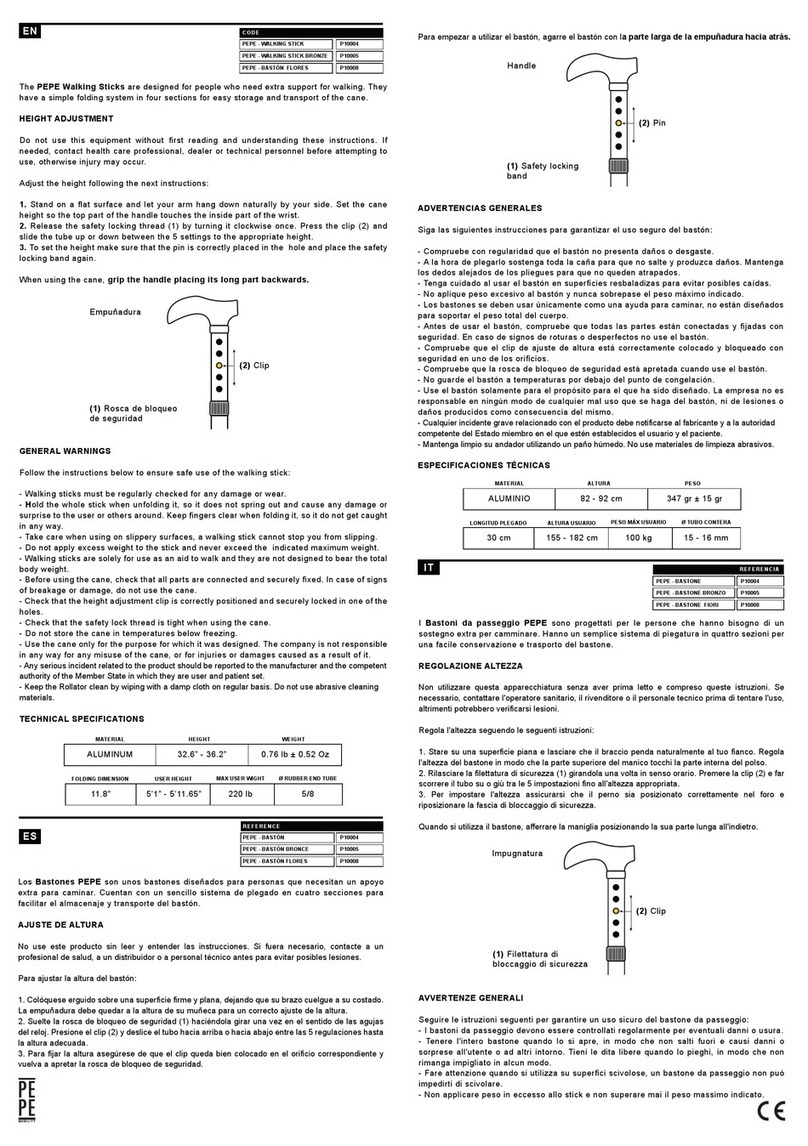 PEPE P10004 manual