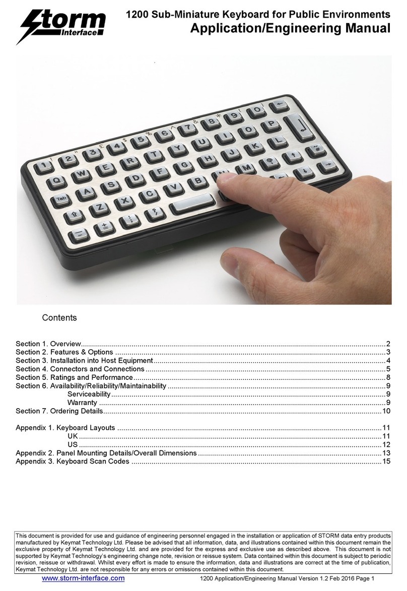 Storm Interface 1200-MK000 Application/Engineering Manual